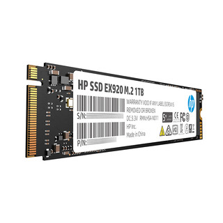 HP 惠普 EX920 M.2 NVMe 固态硬盘（PCI-E3.0）