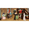 观复博物馆 古画系列 观复猫 鼠标垫 70*30cm 韩熙载夜宴图