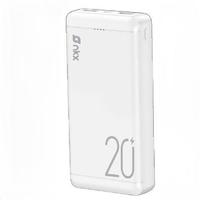 FULU 福鹿 D72 移动电源 白色 20000mAh Micro-B/Type-C 双向快充 线充套装