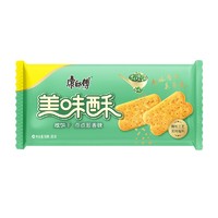 康师傅 美味酥 咸饼干 点点葱香味 85g