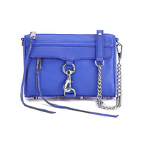 REBECCA MINKOFF 美国轻奢品牌Mini MAC系列欧美牛皮流苏链条包单肩斜挎包