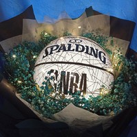 SPALDING 斯伯丁 趣味光影变色系列PU篮球