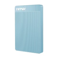 TEYADI 特雅迪 T006 2.5英寸Micro-B便携移动机械硬盘 500GB USB3.0 天空蓝