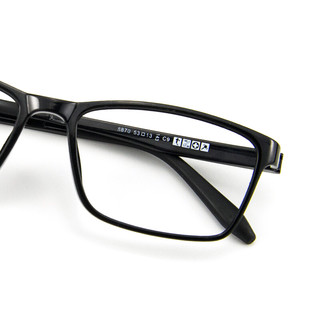 CHASM 8870 黑色钨碳塑钢眼镜框+1.74折射率 非球面镜片
