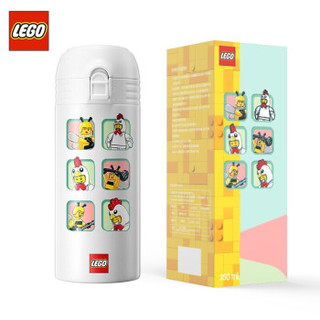 LEGO 乐高 水杯  经典创意系列 Classic IP限定保温杯 表情头像真空弹跳杯 350ML HD-350-49