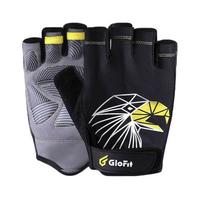 GloFit 激飞 半指健身手套 黑色 M 鹰款