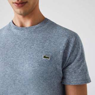 LACOSTE 拉科斯特 男士圆领短袖T恤 TH6709 浅靛蓝 L