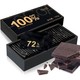 健身代餐纯可可脂黑巧克力120g*4盒
