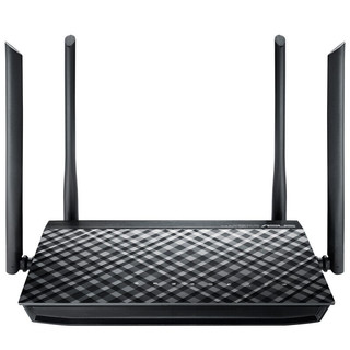 ASUS 华硕 RT-AC1200 纯净版 双频1200M 千兆家用无线路由器 Wi-Fi 5