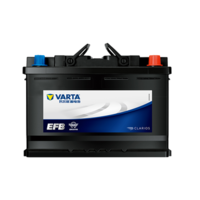 VARTA 瓦尔塔 EFB高端带自动启停车型蓄电池Q85/D23-60-L-T2-E上门安装 以旧换新