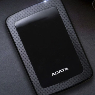 ADATA 威刚 HV300 USB3.1 移动硬盘 2TB 黑色