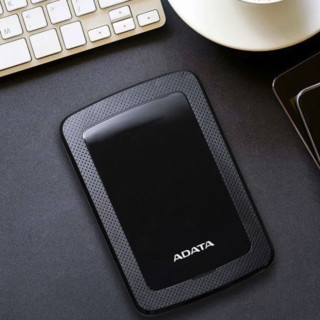 ADATA 威刚 HV300 USB3.1 移动硬盘 2TB 黑色