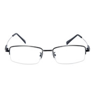 JingPro 镜邦 7321 黑色记忆钛眼镜框+1.56折射率 防蓝光镜片