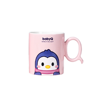 顺祥陶瓷 QQ联名 马克杯 340ml 粉色