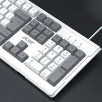 acer 宏碁 OKB0A0 104键 有线薄膜键盘