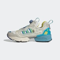 adidas阿迪达斯官网三叶草ZX FURY Reebok联名充气运动鞋GW0364（40、白/青蓝/蒸汽蓝/黄/深钴色）