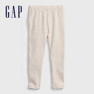 Gap 盖璞 女童纯色打底针织长裤