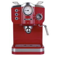 Derlla KW-110 半自动咖啡机 复古红