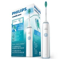 PHILIPS 飞利浦 Sonicare 基础清洁系列 HX3216/01 电动牙刷 浅蓝色