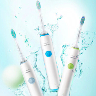 PHILIPS 飞利浦 Sonicare 基础清洁系列 HX3216/01 电动牙刷 浅蓝色