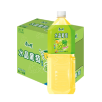 Tingyi 康师傅 水晶葡萄果汁大瓶装水果味饮料果汁饮品 2L*6瓶整箱 新日期
