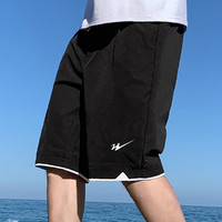 Double Star 双星 短裤男2021夏季新款男装五分裤男士跑步运动裤子