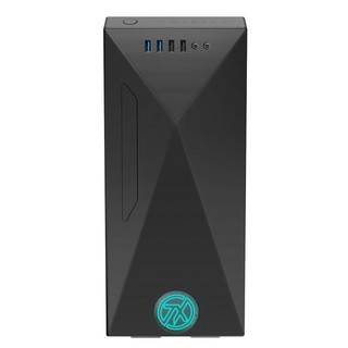 ASUS 华硕 天选X 十一代酷睿版 游戏台式机 黑色（酷睿i7-11700、GTX 1660Ti 6G、16GB、256GB SSD+1TB HDD、风冷）