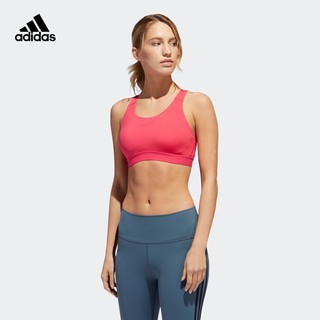 阿迪达斯官网 adidas DRST PERFECTFIT 女装训练运动内衣GK0323（能量粉、70C）