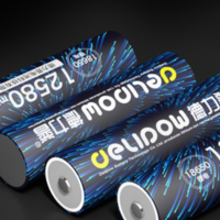 Delipow 德力普 18650 锂电池+双槽充电器 黑蓝 5550mWh 2节