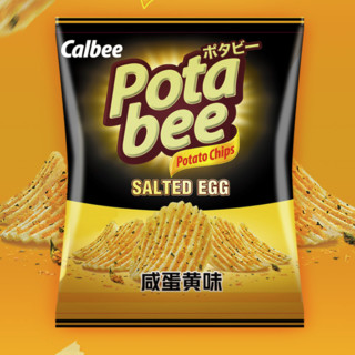 Calbee 卡乐比 薯片 咸蛋黄味 68g*2袋