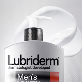 Lubriderm 露比黎登男士三合一矿物质润肤乳 淡香型 473ml