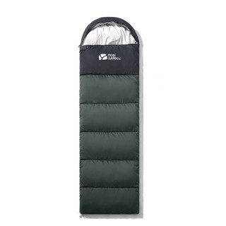MOBIGARDEN）睡袋 户外露营可拼接单人保暖睡袋祥云1.0 EX19562001 苍松绿/左