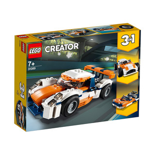 黑卡会员：LEGO 乐高 Creator 创意百变系列 31089 日落场地赛车