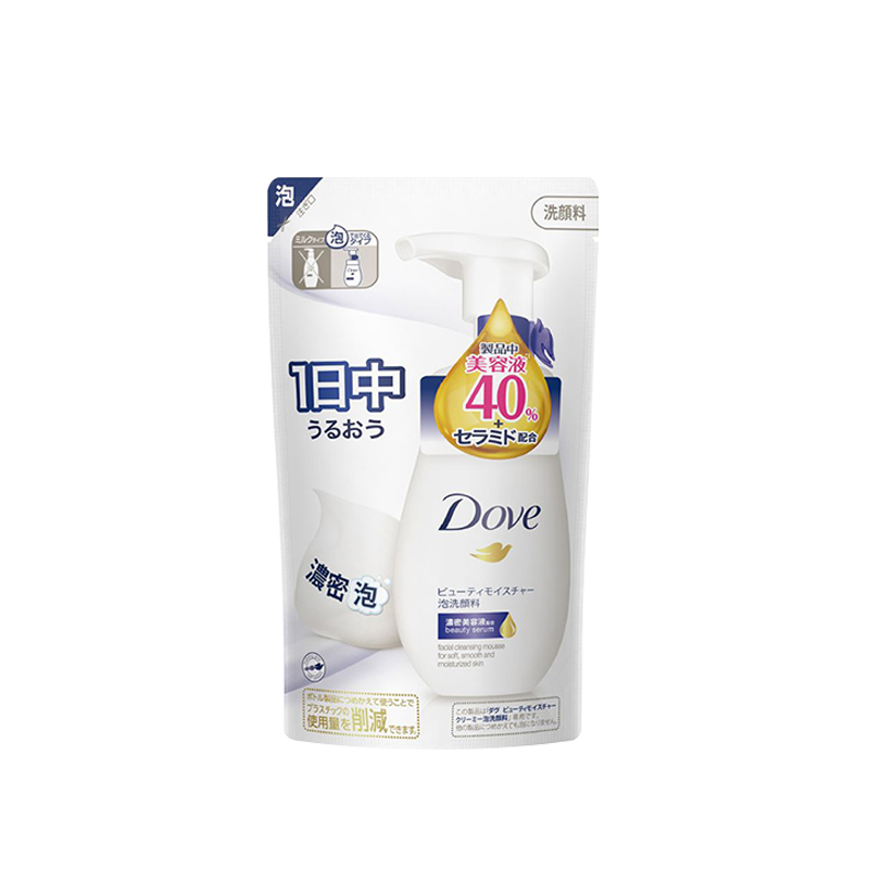 Dove 多芬 保湿水嫩洁面泡泡 补充装140ml