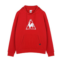 le coq sportif 乐卡克 中性运动卫衣 CBT-1647213 红色 XS