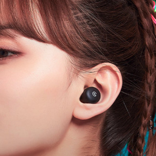 NetEase CloudMusic 网易云音乐 D1 入耳式真无线动圈降噪蓝牙耳机 黑色