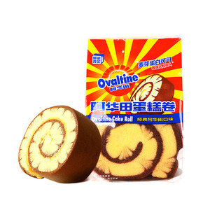 Ovaltine 阿华田 蛋糕卷 经典阿华田口味 10袋