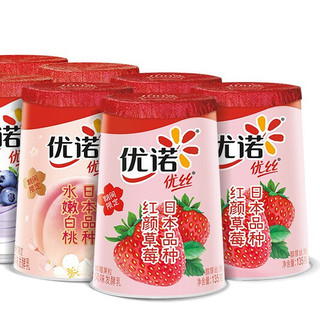 Yolplait 优诺 风味发酵乳组合装 混合口味 135g*8杯