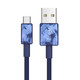 ifory 安福瑞 iFory安福瑞 Type-C to USB数据线 适用于安卓手机快充 海军蓝 0.9M Type-C标准版