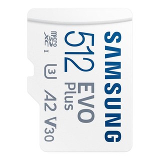 SAMSUNG 三星 MB-MC/D Micro-SD存储卡 512GB（UHS-I、V30、U3、A2）