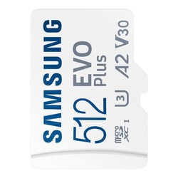 SAMSUNG 三星 MB-MC512KA Evo Plus MicroSD存储卡 512GB