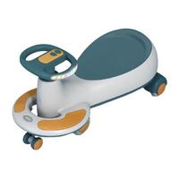 B.E 贝易 B7009 儿童扭扭车 音乐灯光款 戈尔韦绿蓝