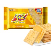 PLUS会员：康师傅 3+2苏打夹心饼干 奶油味 500g