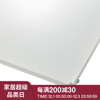 MUJI 無印良品 无印良品 MUJI 钢制组合架用/追加搁板/浅灰色 浅灰色 长84cm型用