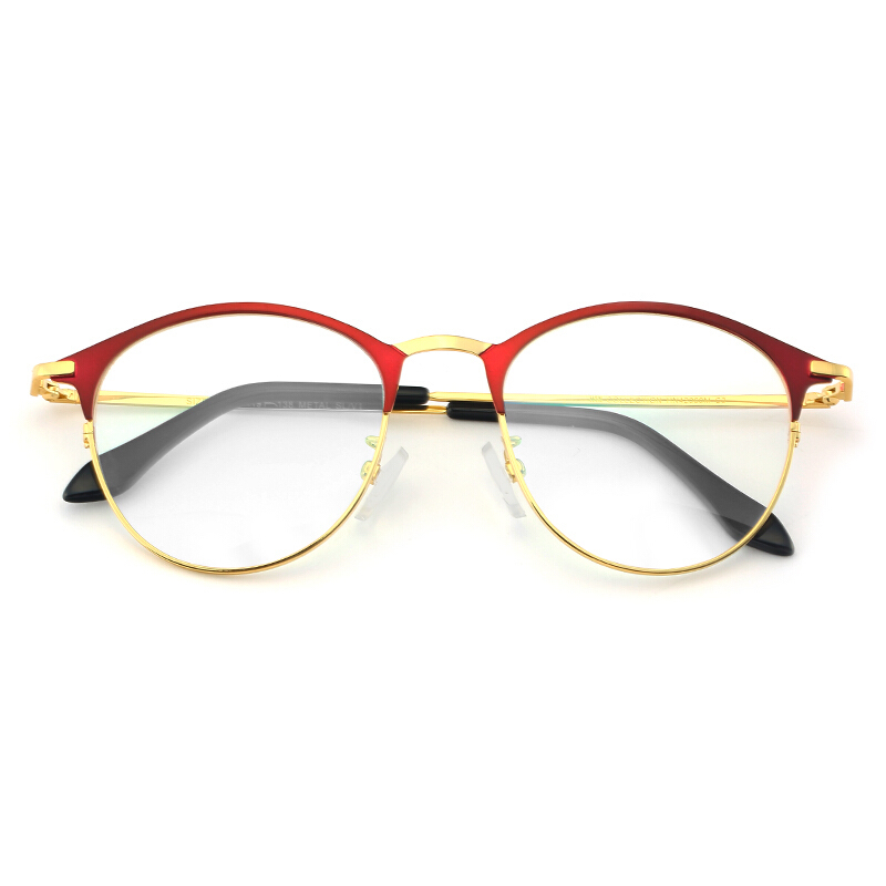 HAN 汉 HN42060 红色TR金属眼镜框+1.60折射率 变色镜片