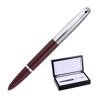 PLUS会员：DUKE 公爵 D51系列 钢笔 朱砂红银夹 0.38mm 单支装