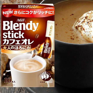 AGF blendy布兰迪 微苦咖啡欧蕾固体饮料 90g