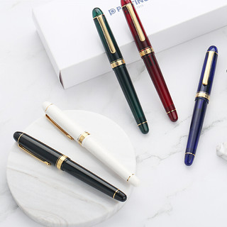 PLATINUM 白金 3776世纪富士旬景系列 钢笔 PNB-13000 升级版 黑色 M尖 单支装