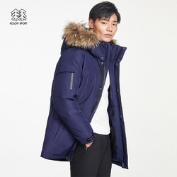 KOLON SPORT 南极科考系列 ANTARCTICA LHDJ0WN421 男子大鹅绒羽绒服