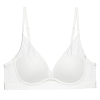 Aimer 爱慕 汤普森系列 女士有钢圈文胸 AN110091 象牙白 70C